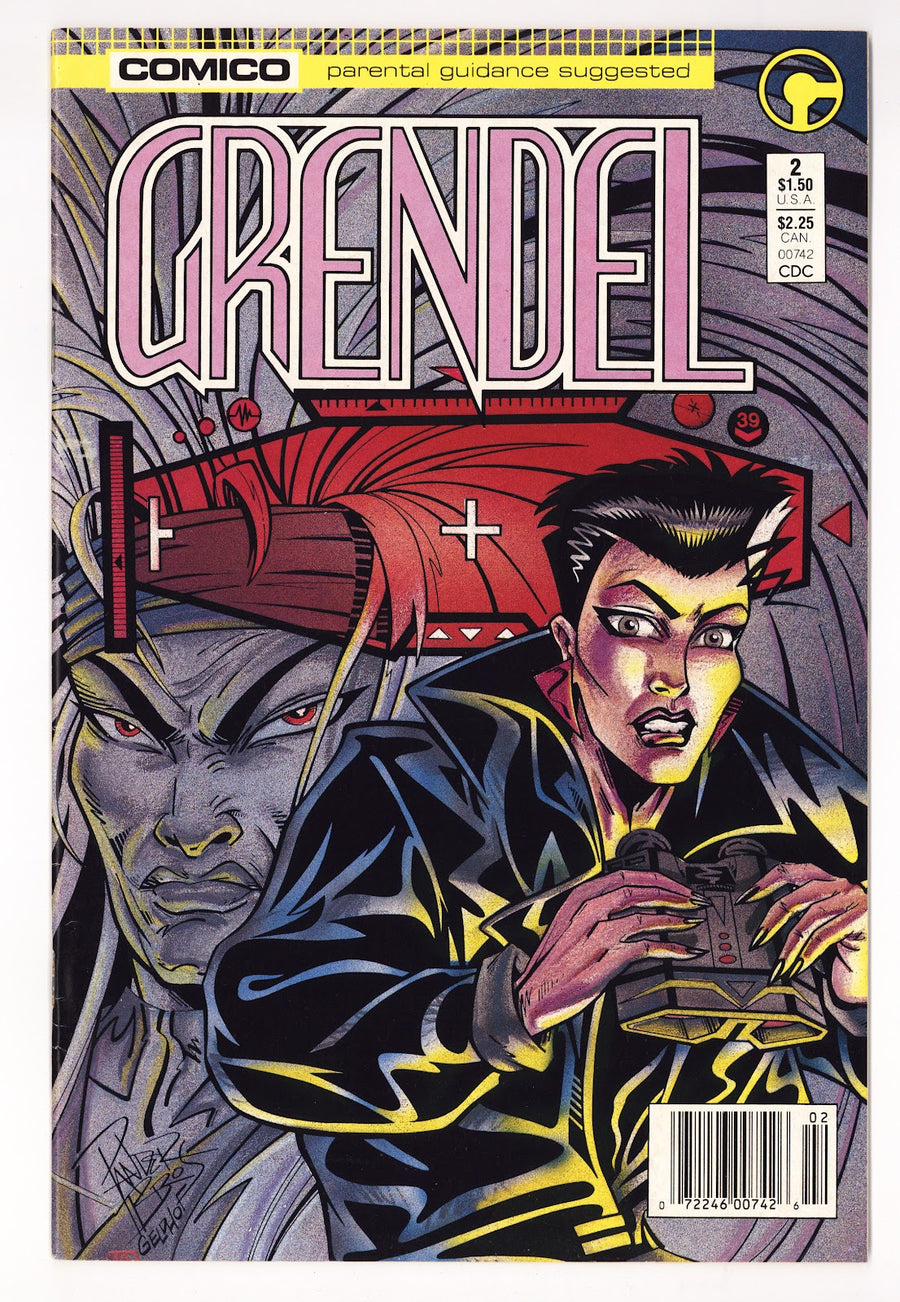 Grendel Vol 2 2  Mid Grade   (1986)   Newsstand