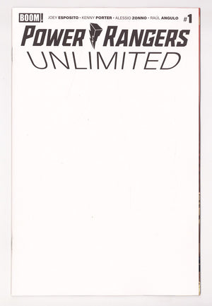Power Rangers Unlimited 1 Blank Variant (2026)