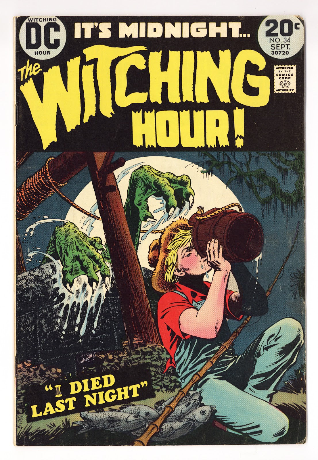 The Witching Hour Vol 1 34  VG/FN (5.0)   (1973)