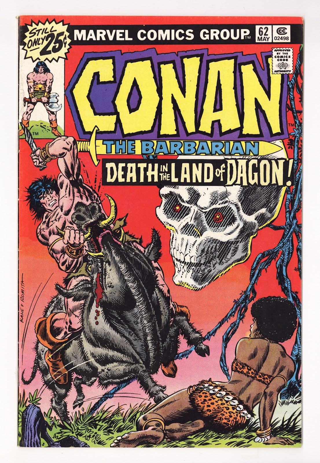 Conan the Barbarian Vol 1 62 Mid Grade (1976) 