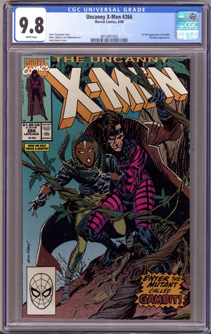The Uncanny X-Men Vol 1 266 CGC 9.8 (NM/M)   (1990)   New Case