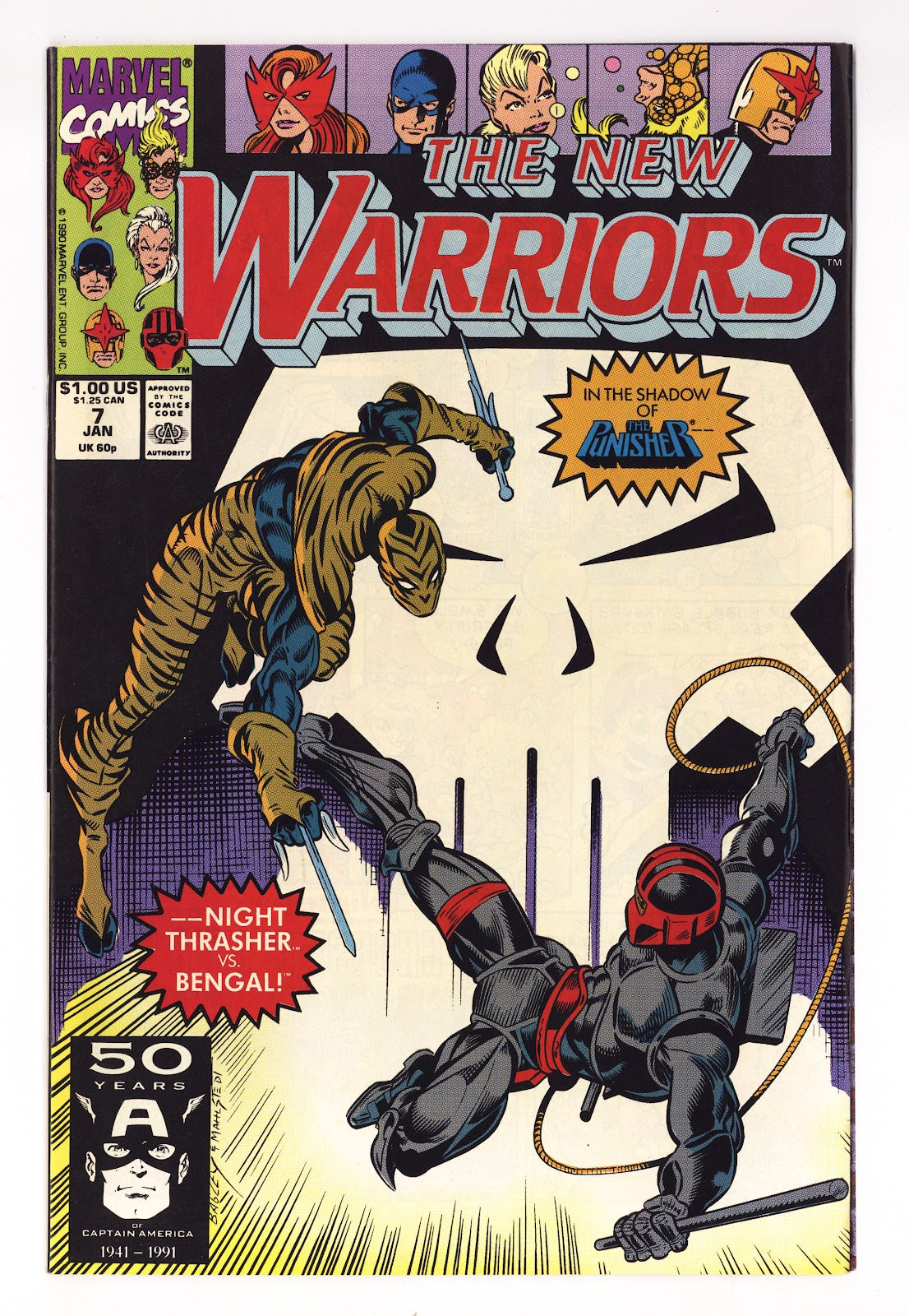 The New Warriors Vol 1 7 High Grade (1991) 