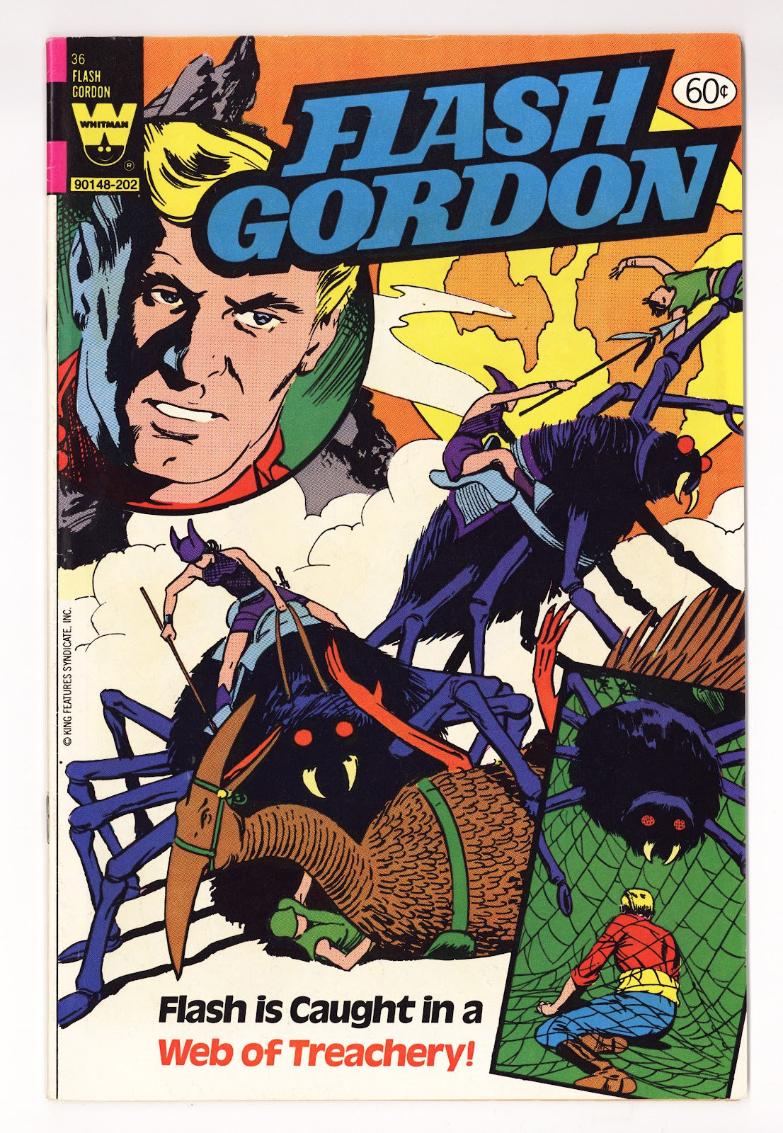 Flash Gordon   36  Mid Grade   (1982) Logo   White Logo Variant
