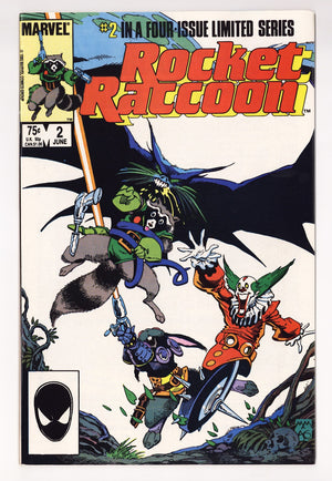 Rocket Raccoon Vol 1 2 NM- (9.2) (1985)