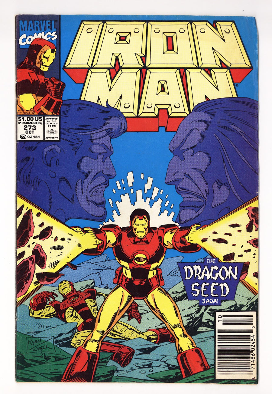 Iron Man Vol 1 273  Low Grade   (1991)   Newsstand