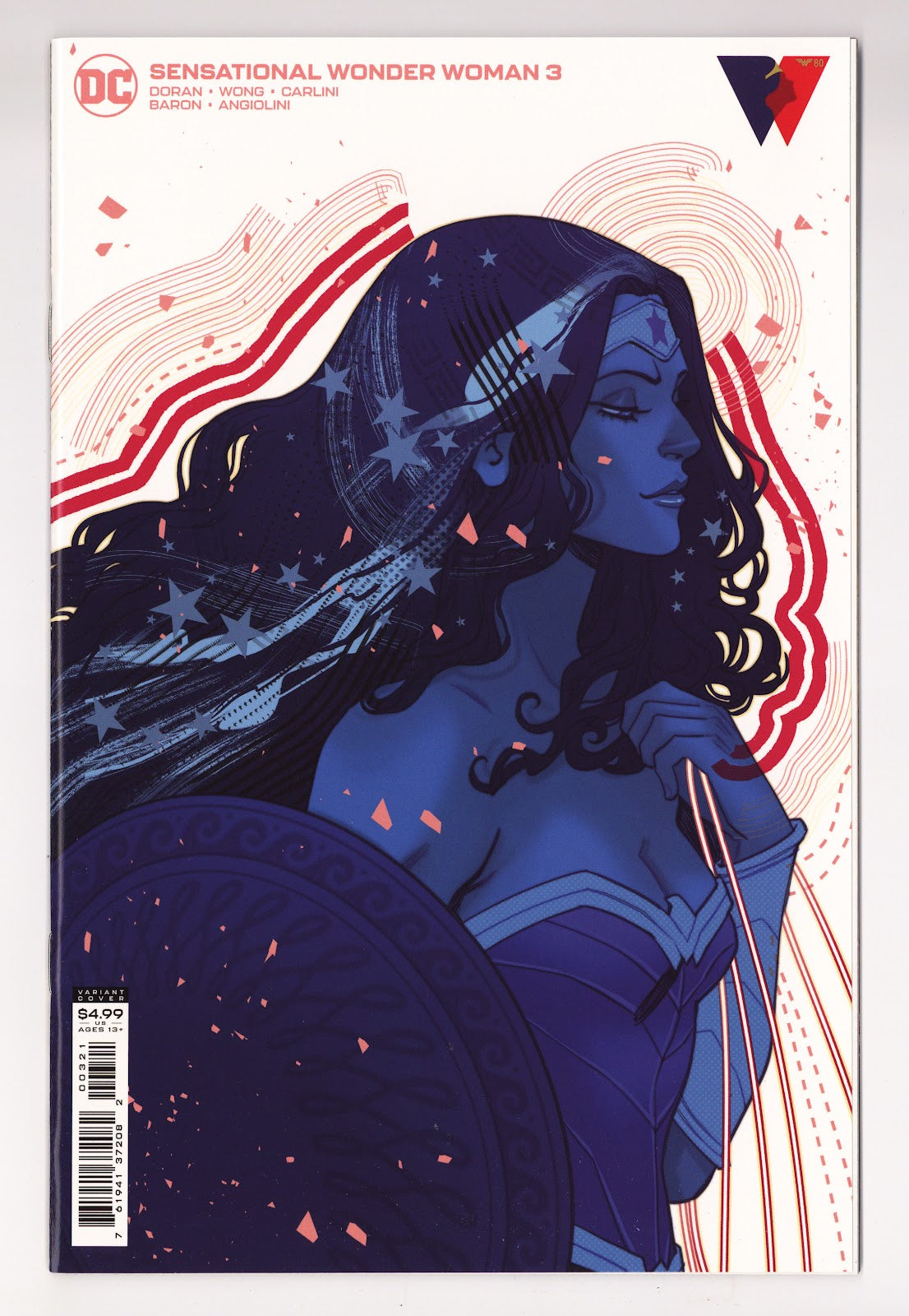 Sensational Wonder Woman 3 High Grade (2021) Sauvage Variant 