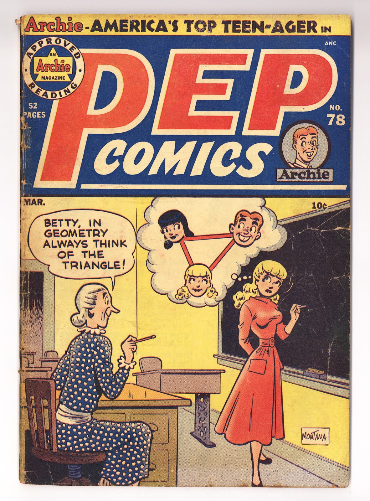 Pep Comics 78 GD+ (2.5) (1950)  