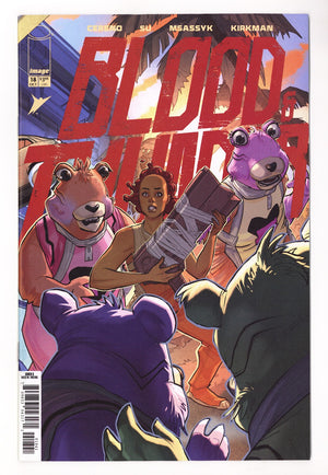 Blood & Thunder #18 NM (9.4) Woods Connecting Incentive Variant