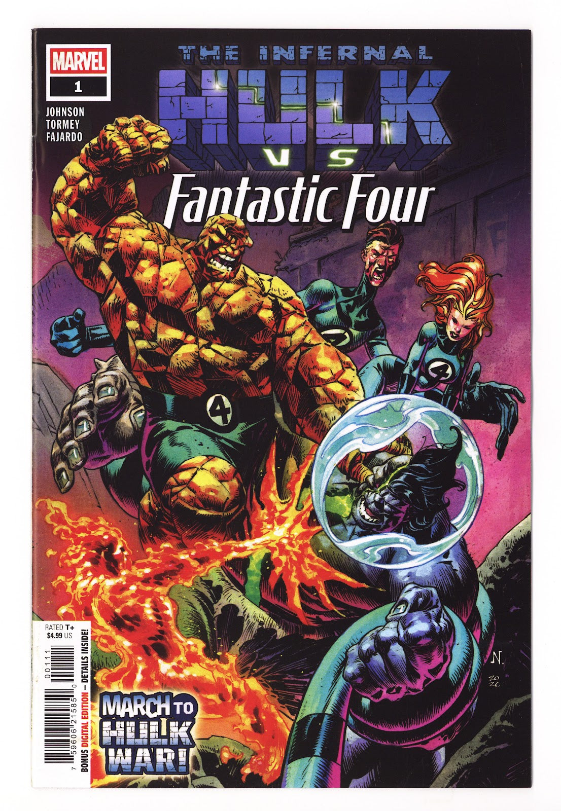 Infernal Hulk Vs. Fantastic Four #1 (2026)
