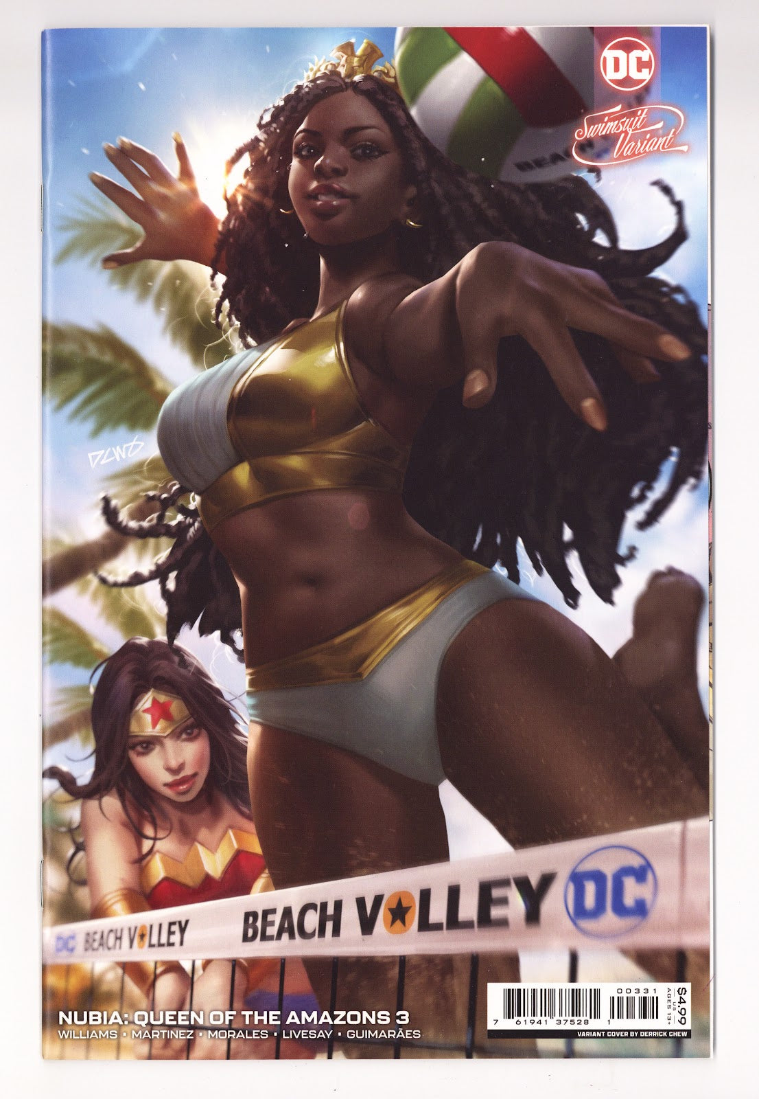 Nubia: Queen of the Amazons 3 High Grade (2022) Chew Variant 