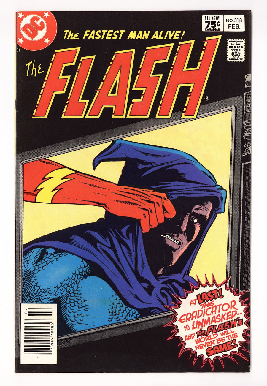 The Flash Vol 1 318 VF+ (8.5) (1983) Canadian Price Variant 
