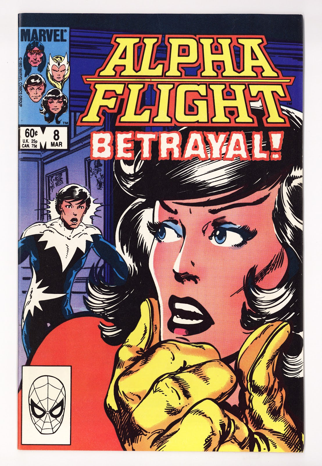 Alpha Flight Vol 1 8 High Grade (1984) Direct 