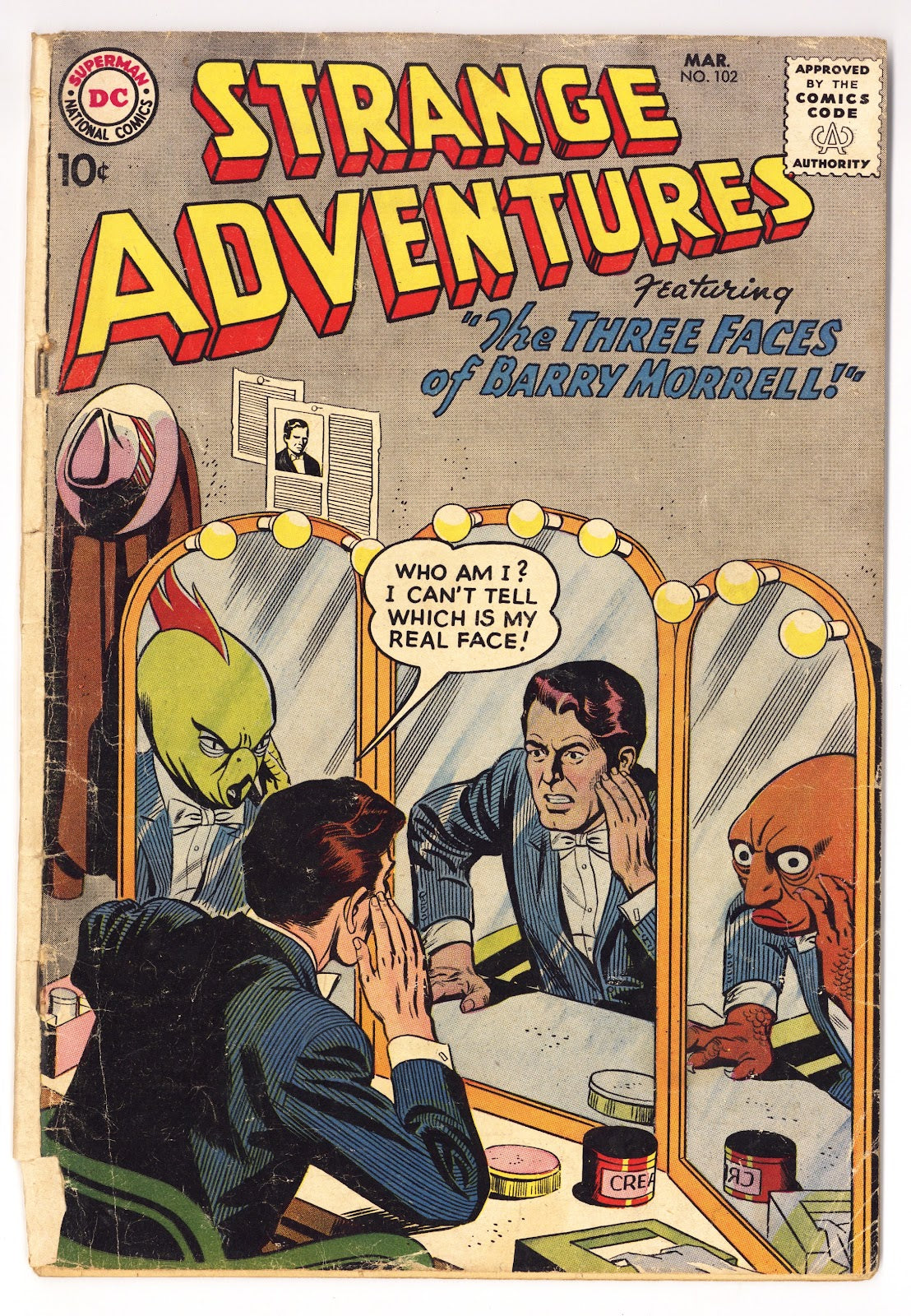 Strange Adventures Vol 1 102  GD (2.0)   (1959)     