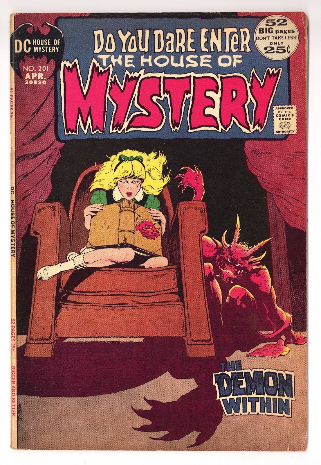 House of Mystery Vol 1 201  VG/FN (5.0)   (1972)