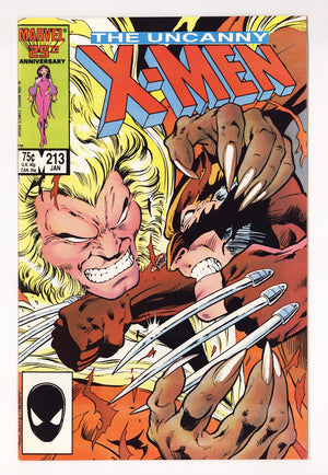 The Uncanny X-Men Vol 1 213  VF (8.0)   (1987)