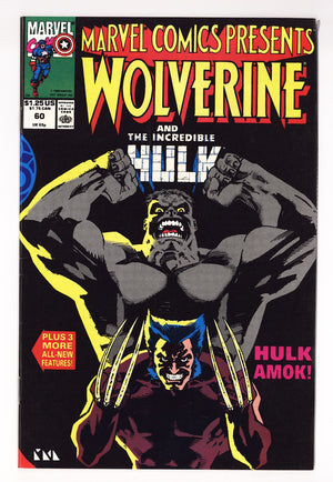Marvel Comics Presents Vol 1 60 Mid Grade (1990)
