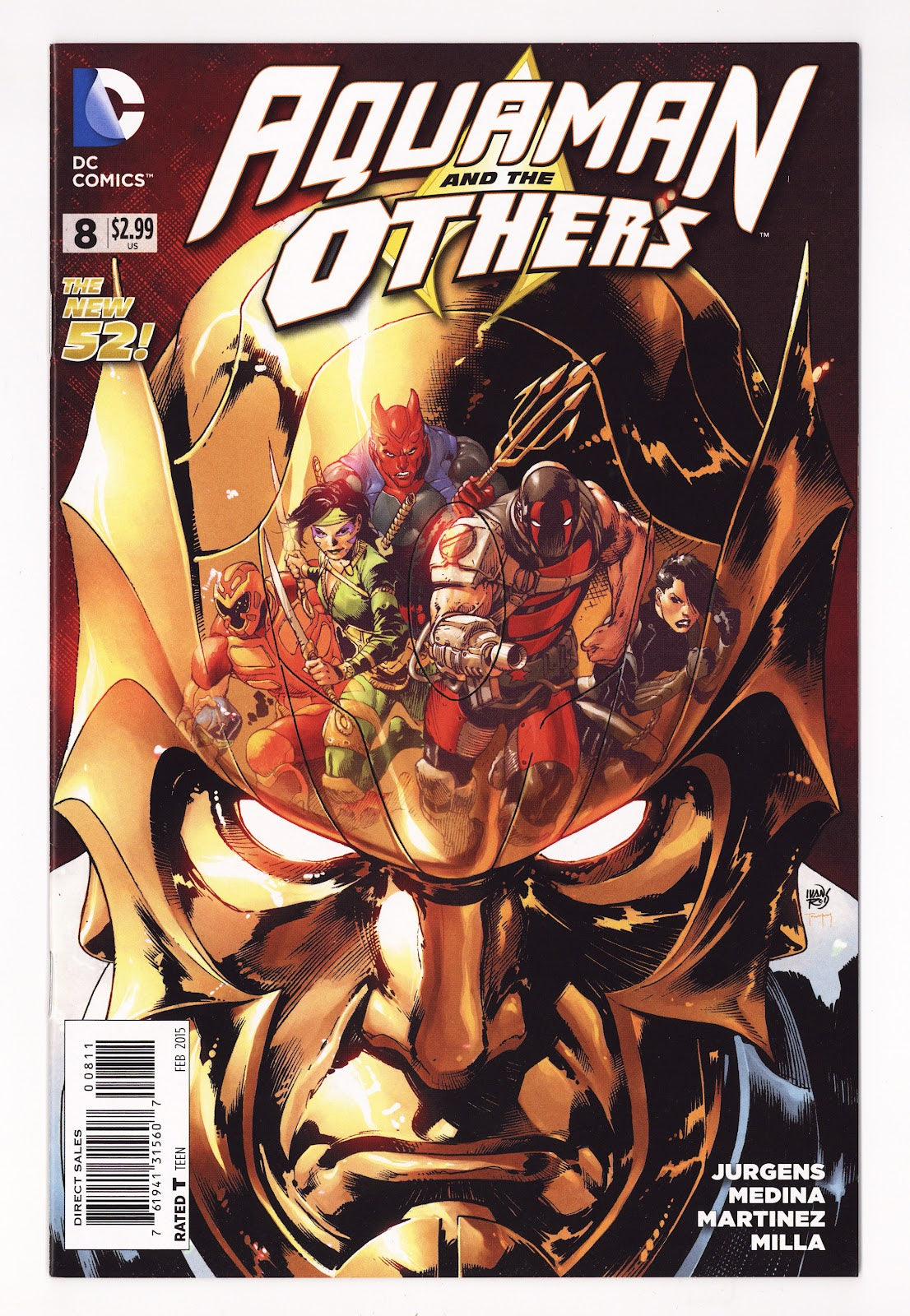 Aquaman and the Others 8 High Grade (2015) 