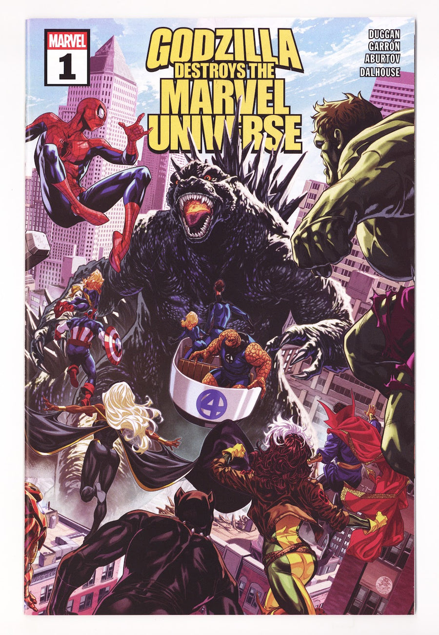 Godzilla Destroys the Marvel Universe 1 High Grade (2025) 