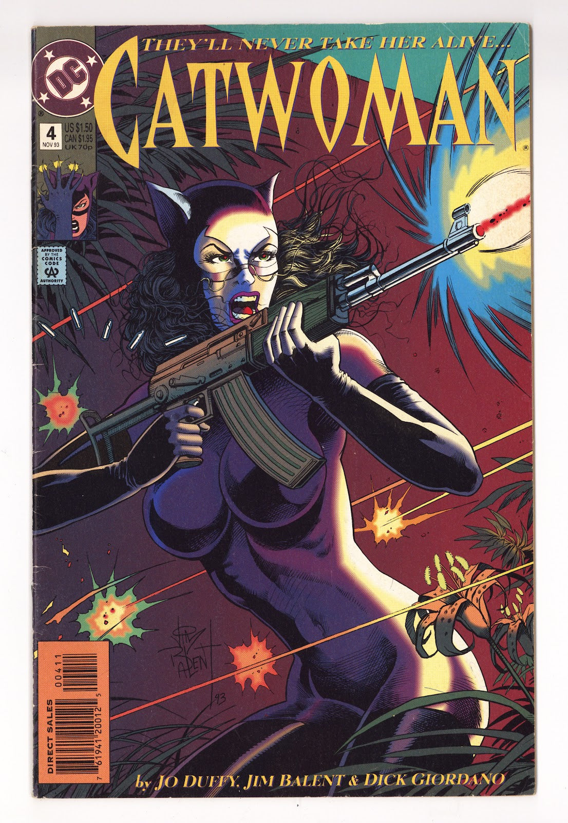 Catwoman Vol 2 4  Low Grade   (1993)     