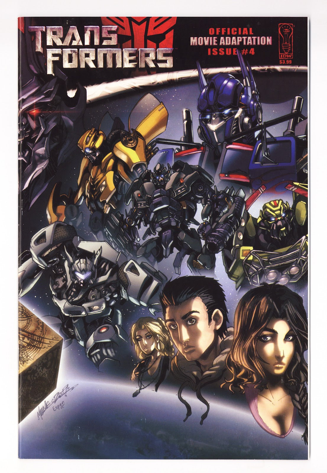 Transformers: Movie Adaptation   4  Mid Grade   (2007)     