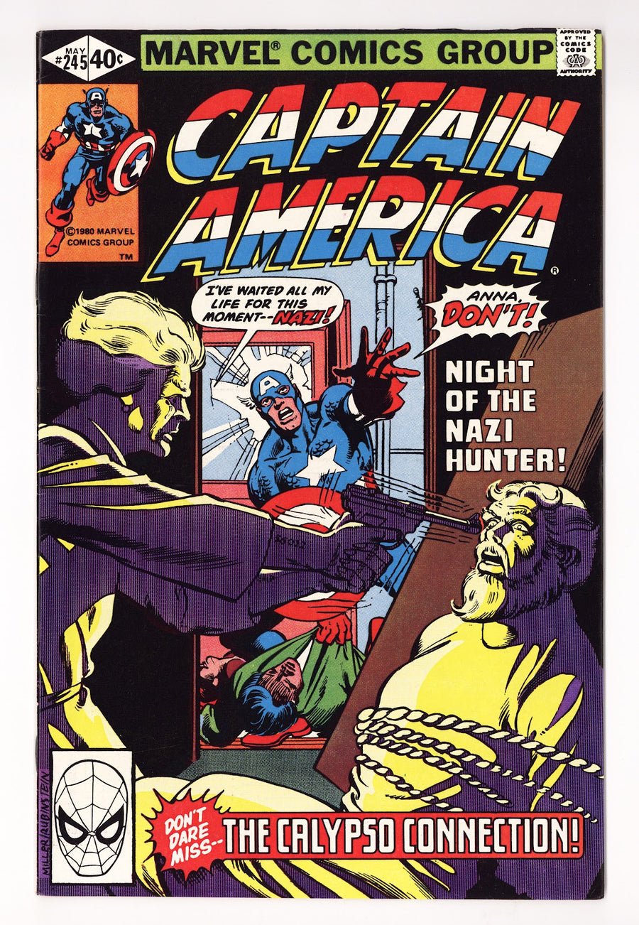 Captain America Vol 1 245  Mid Grade   (1980)