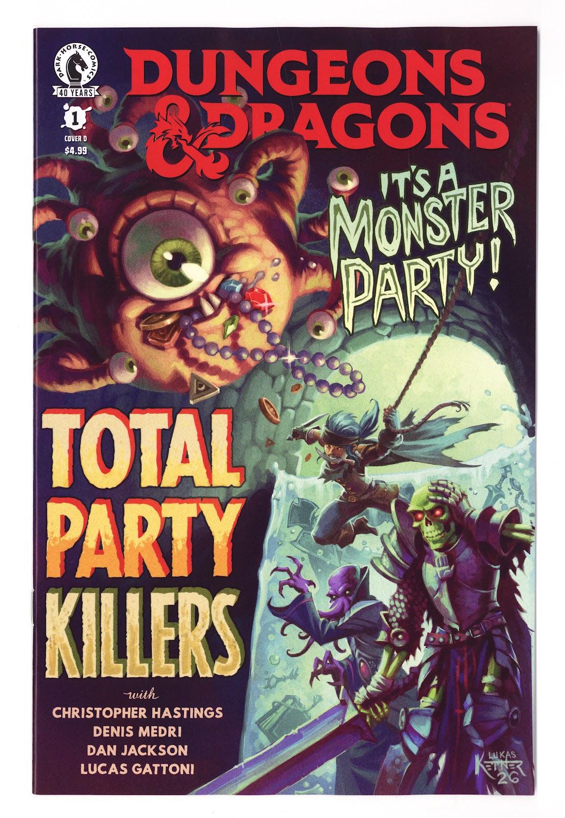 Dungeons & Dragons: Total Party Killers  1 Ketner  Variant   (2026)