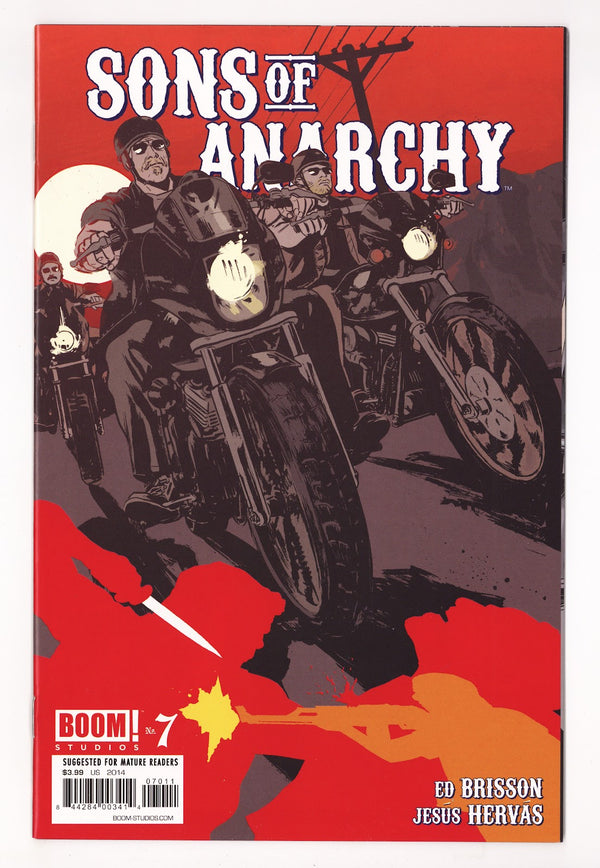 Sons of Anarchy 7 High Grade (2014) Paul Azaceta Cover