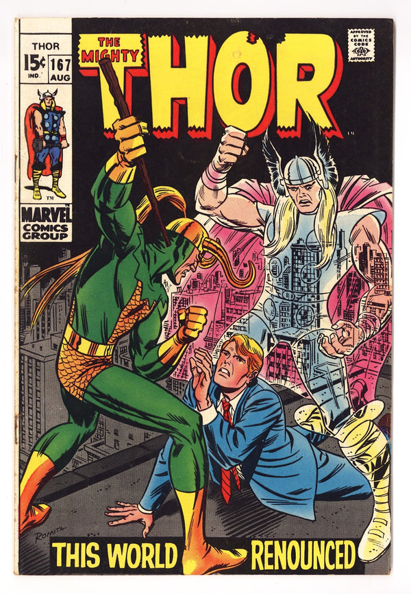 Thor Vol 1 167 FN- (5.5) (1969)