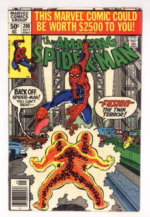 The Amazing Spider-Man Vol 1 208  Low Grade   (1980)   Newsstand