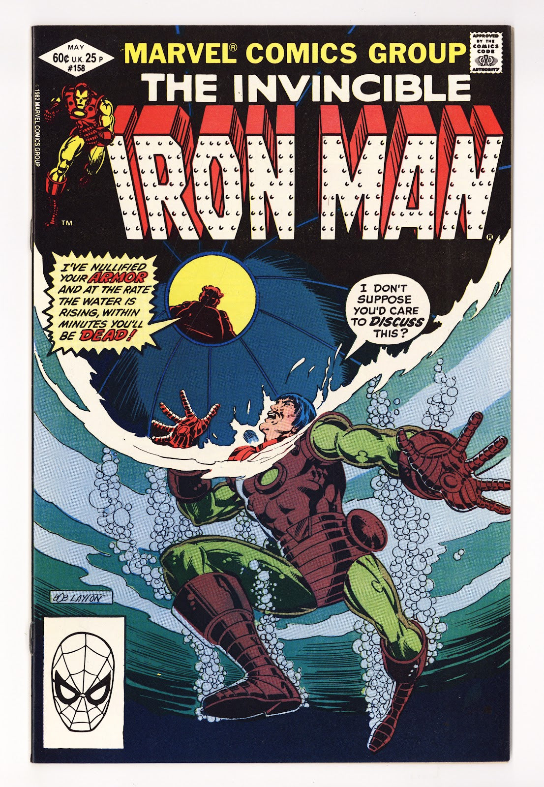Iron Man Vol 1 158 High Grade (1982) 