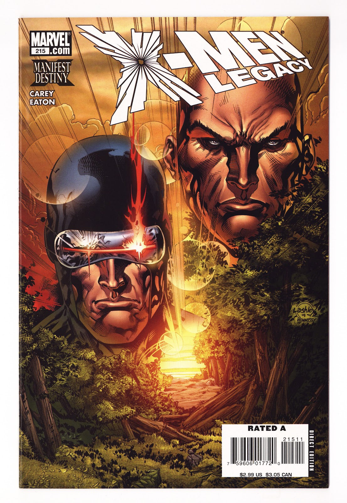 X-Men: Legacy Vol 1 215 High Grade (2008) 