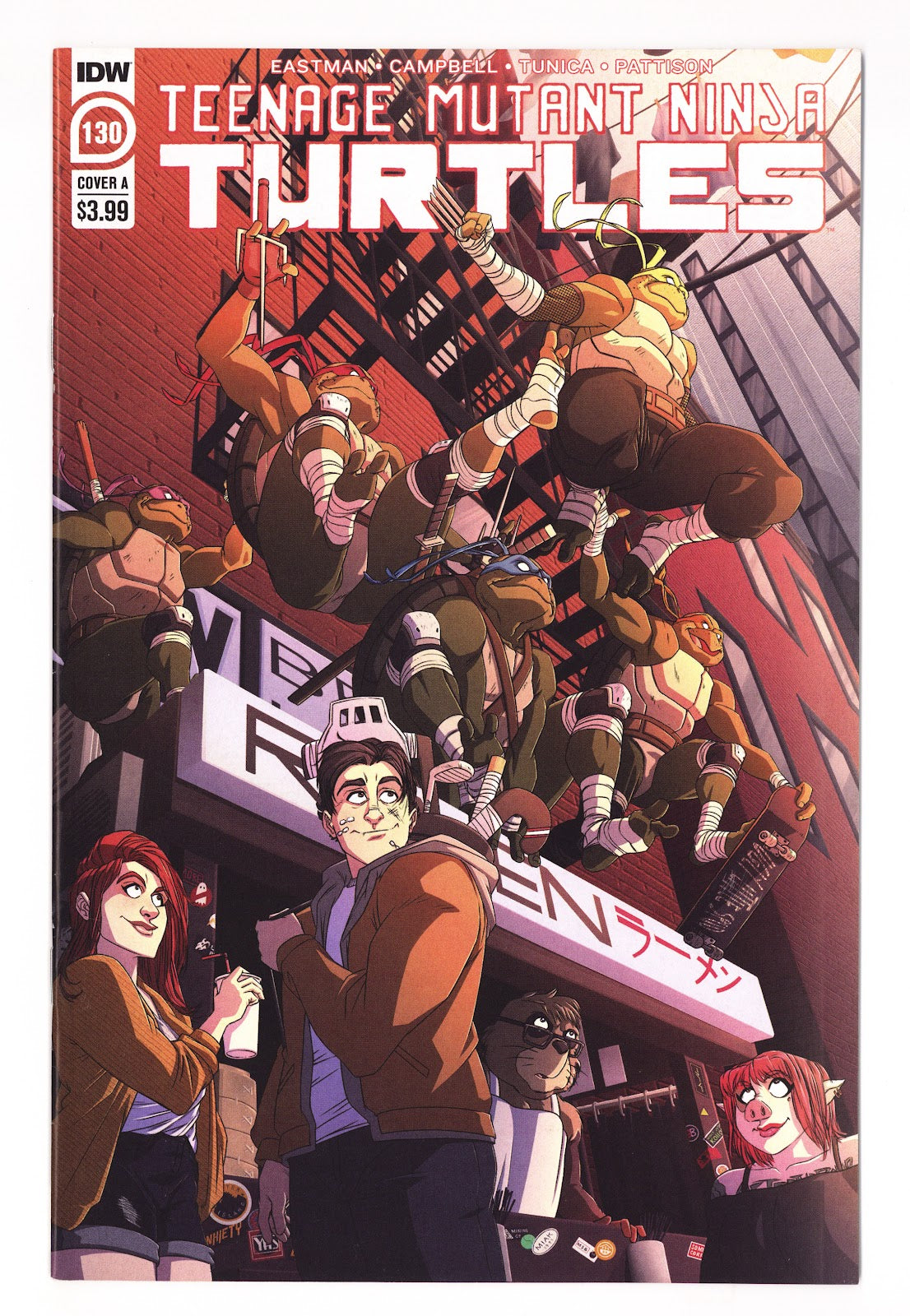 Teenage Mutant Ninja Turtles Vol 5 130 High Grade (2022) 