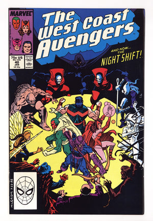 West Coast Avengers Vol 2 40  High Grade   (1989)   Direct