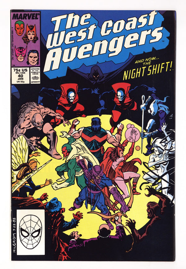 West Coast Avengers Vol 2 40 High Grade (1989) Direct