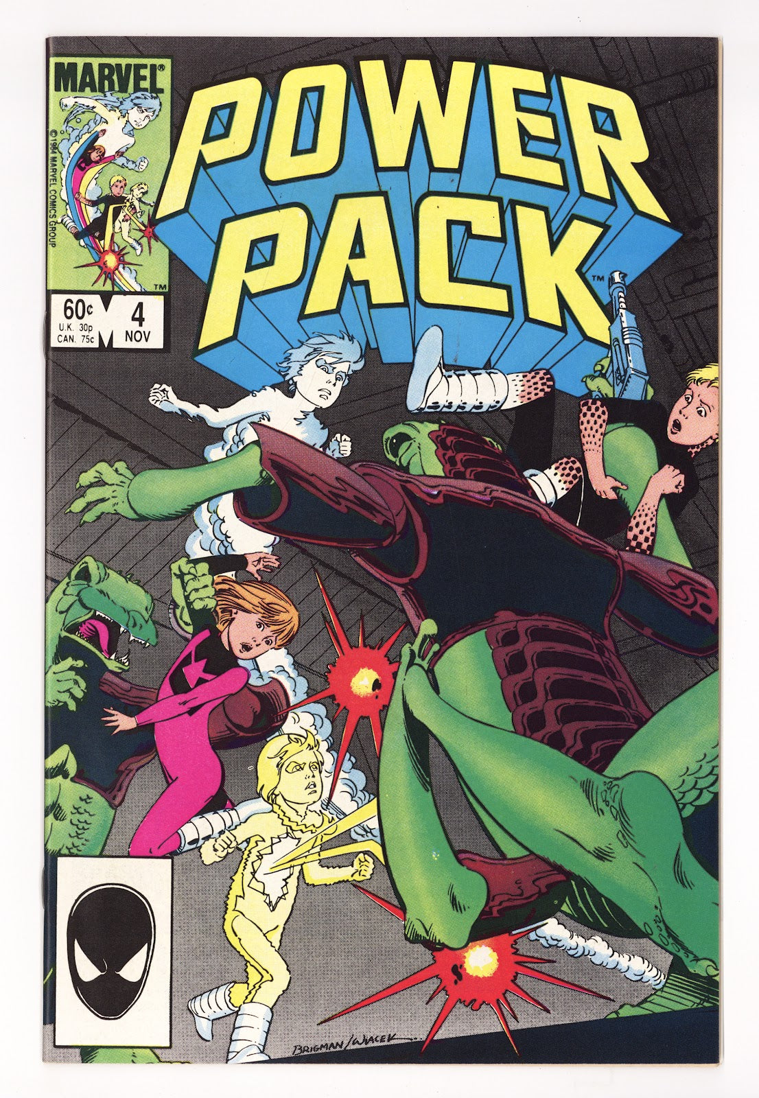 Power Pack Vol 1 4  High Grade   (1984)   Direct  