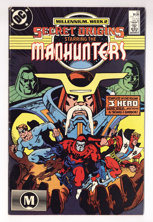 Secret Origins Vol 3 22 Mid Grade (1988)