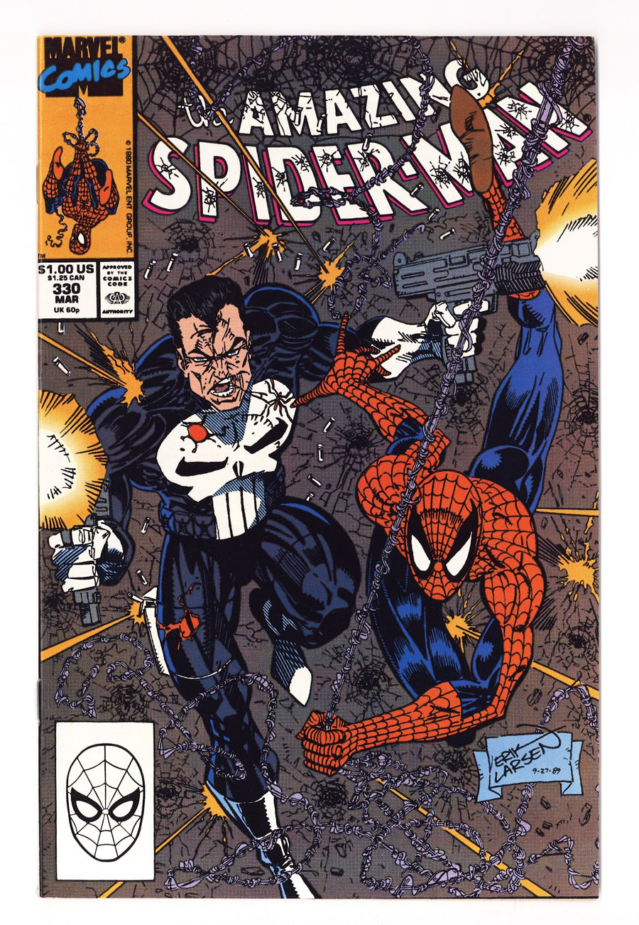 The Amazing Spider-Man Vol 1 330  VF+ (8.5)   (1990)