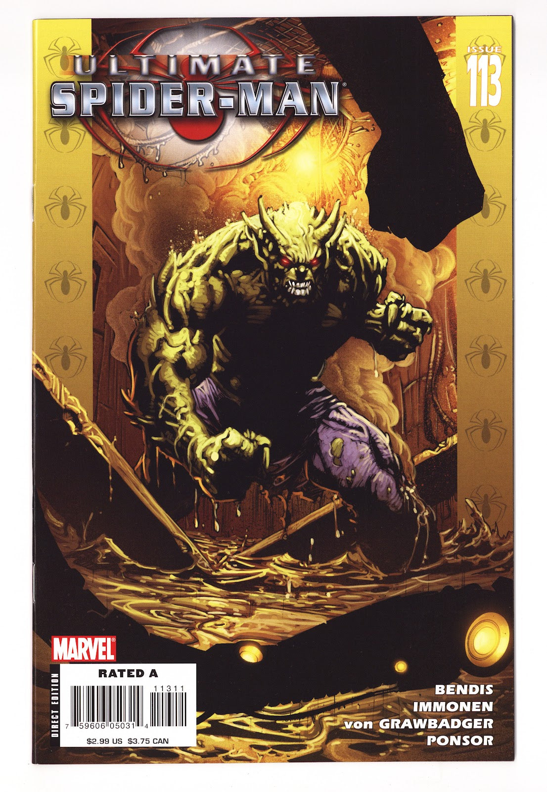 Ultimate Spider-Man Vol 1 113  High Grade   (2007)     