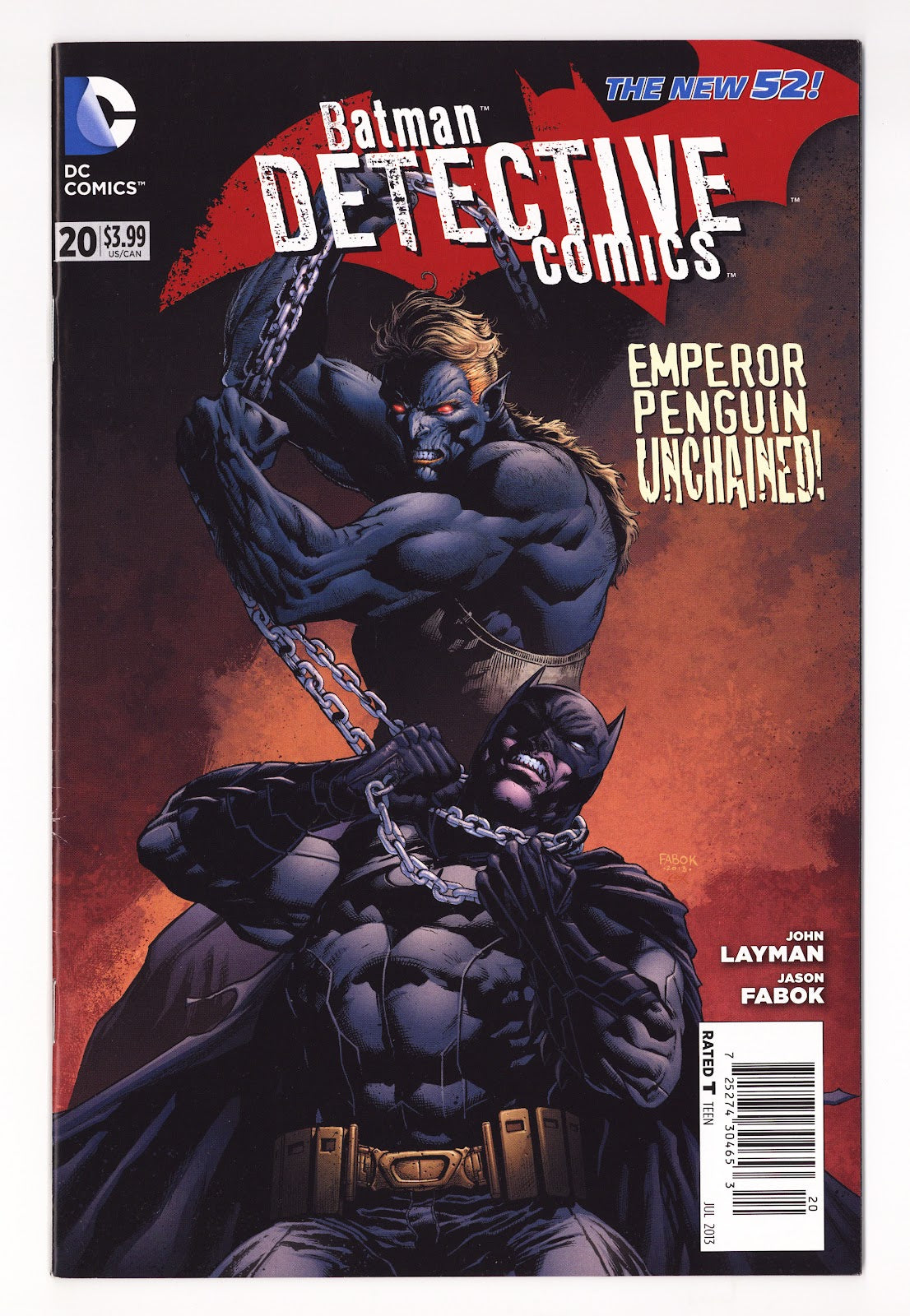 Detective Comics Vol 2 20  Mid Grade   (2013)   Newsstand  