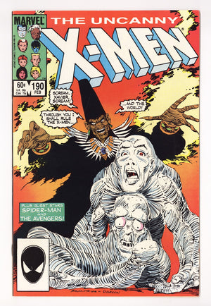 The Uncanny X-Men Vol 1 190 High Grade (1985) Direct