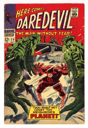 Daredevil Vol 1 28  FN- (5.5) Page Missing  (1967)