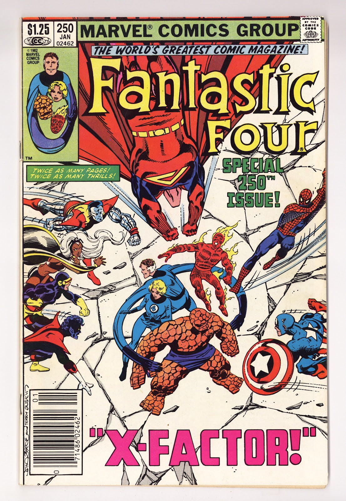 Fantastic Four Vol 1 250  Mid Grade   (1983)   Canadian Price Variant  