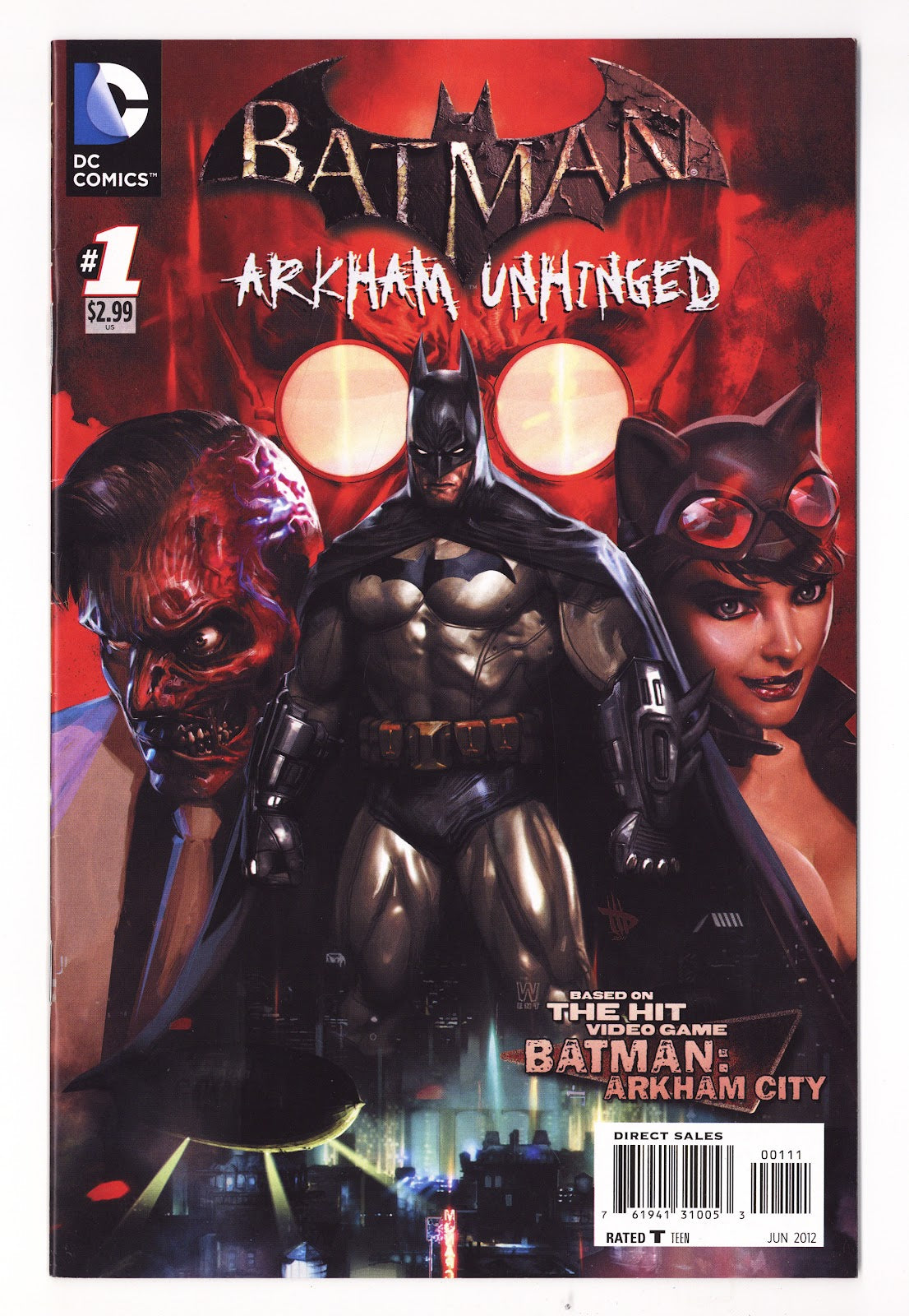 Batman: Arkham Unhinged   1  High Grade   (2012)     