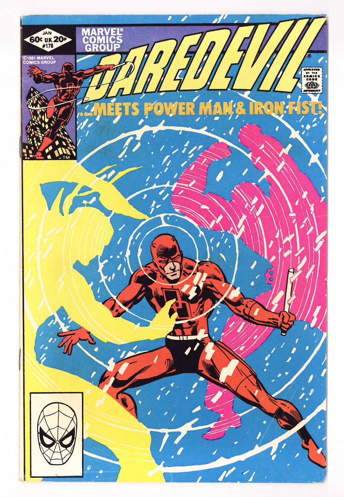 Daredevil Vol 1 178  Mid Grade   (1982)   Direct  