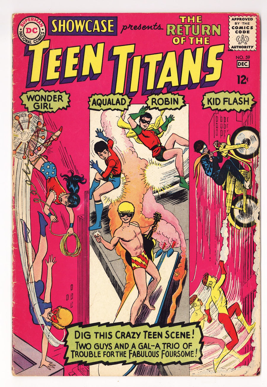 Showcase 59 VG+ (4.5) (1965)  