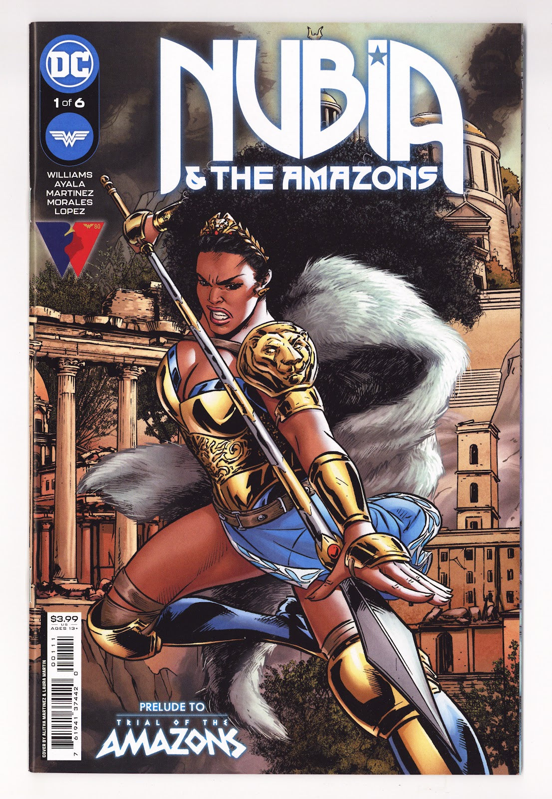 Nubia & the Amazons 1 High Grade (2021) 