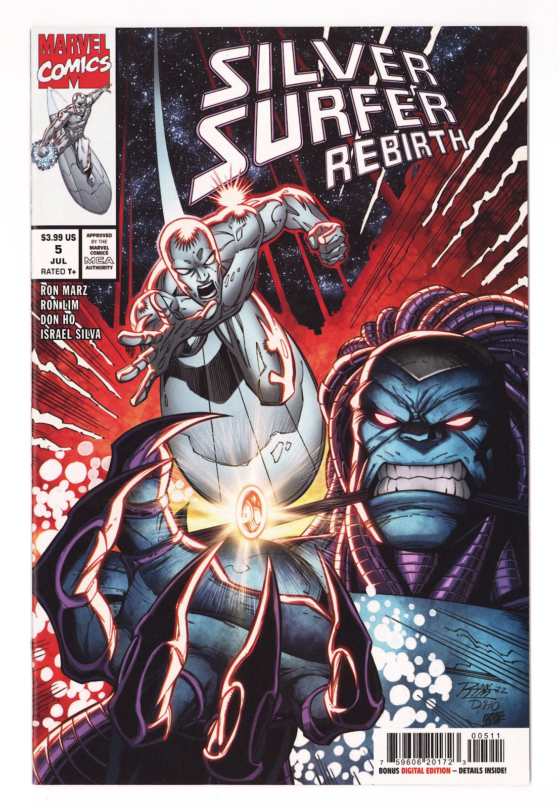 Silver Surfer Rebirth   5  High Grade   (2022)     