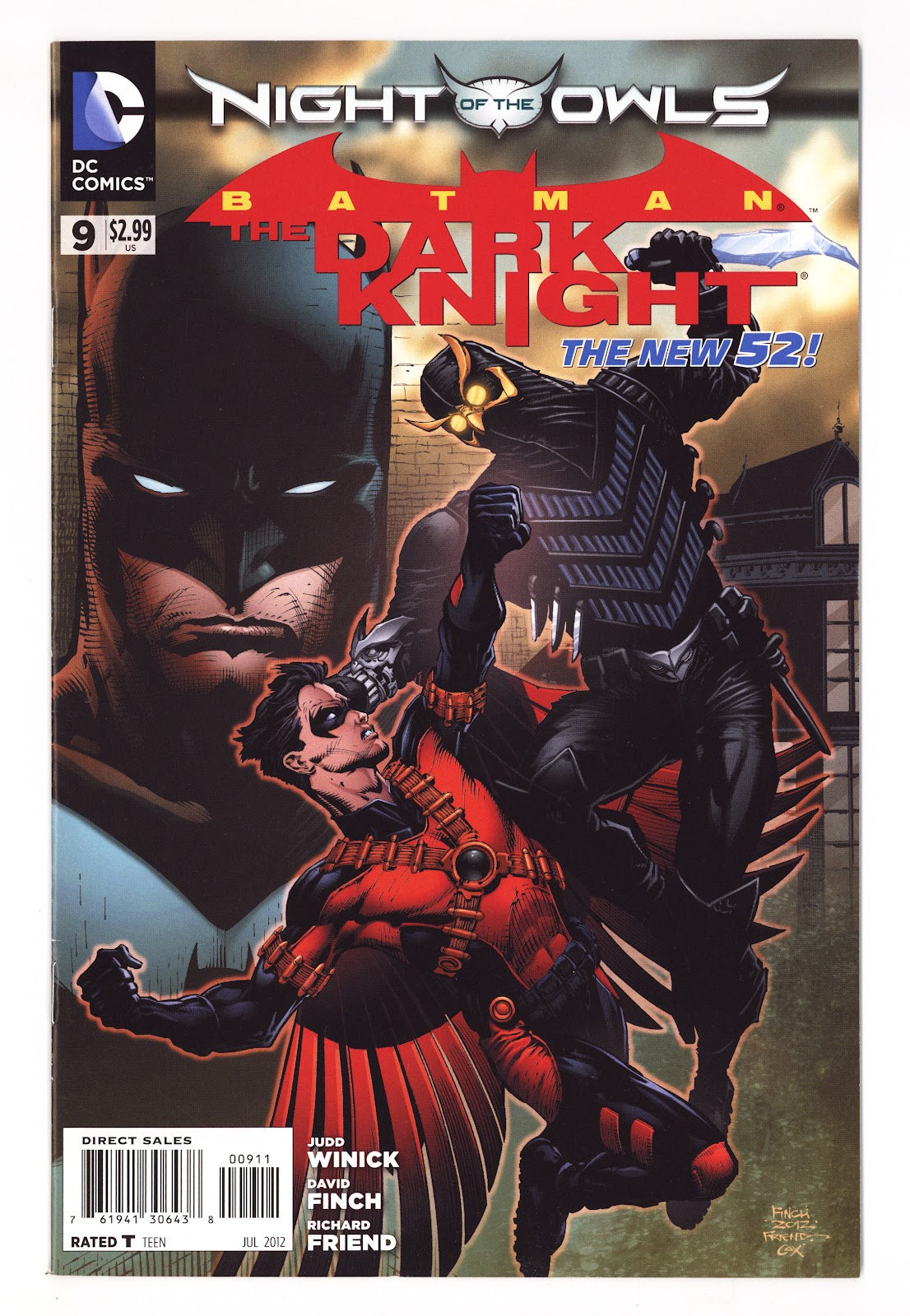 Batman: The Dark Knight 9 High Grade (2012) 