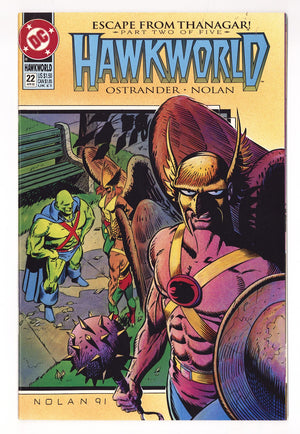Hawkworld Vol 2 22  High Grade   (1992)