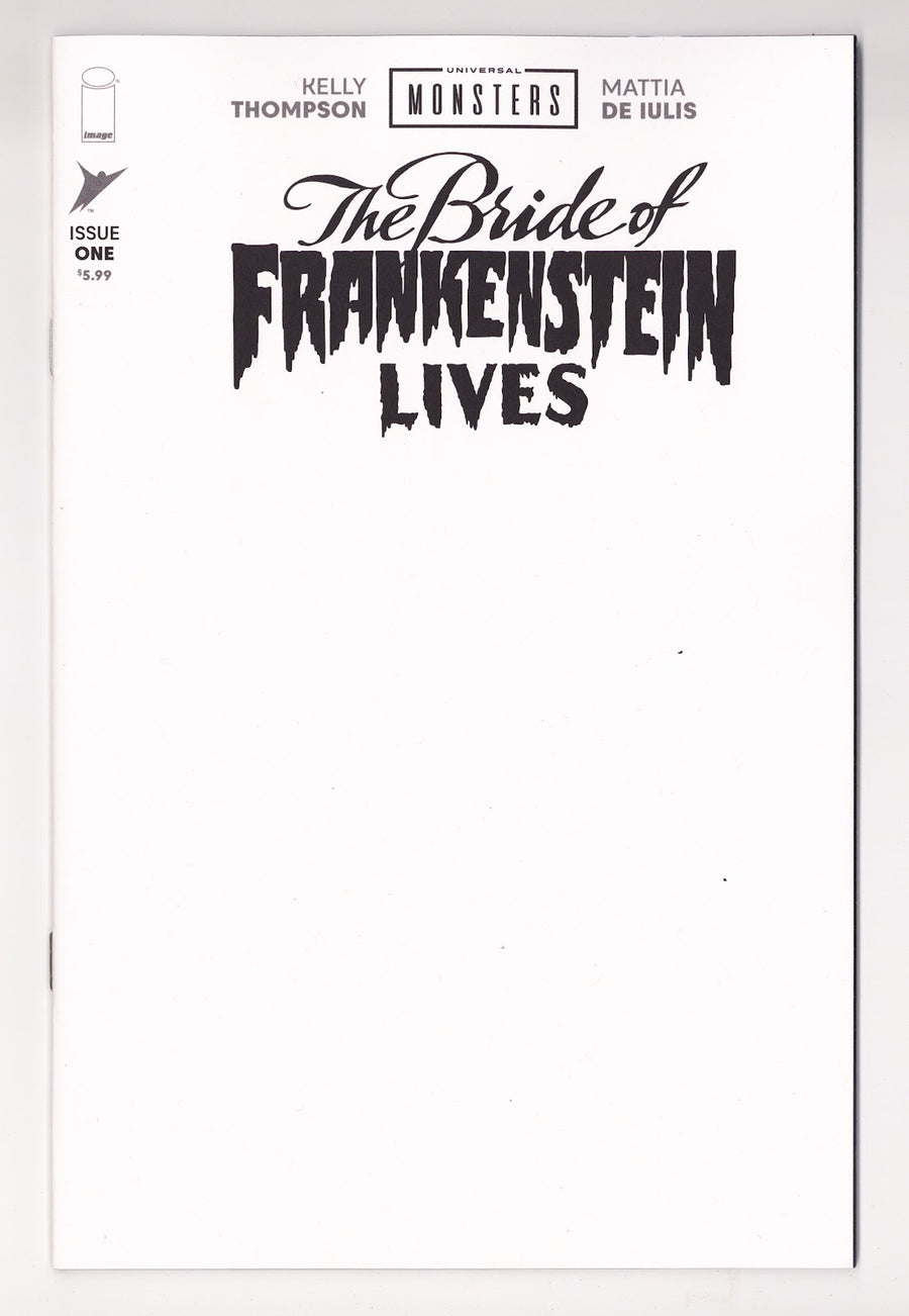 Universal Monsters the Bride of Frankenstein Lives #1 (2026) Sketch Blank Variant